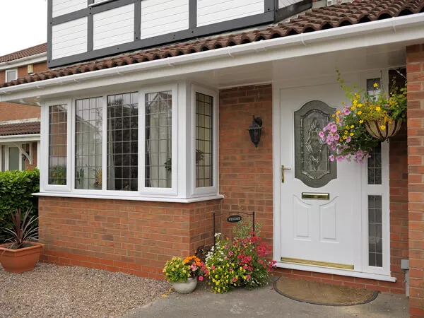 White Leaded UPVC Windows